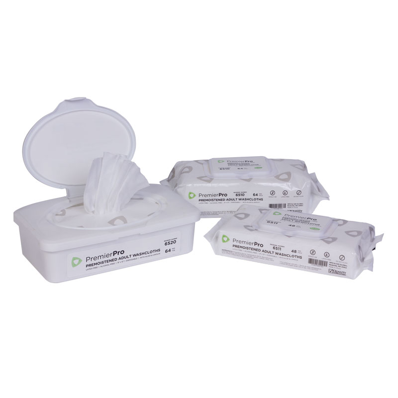 Pre-Moistened Adult Wipes