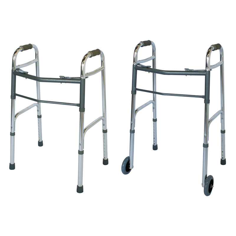 Dual-Release Folding Walkers